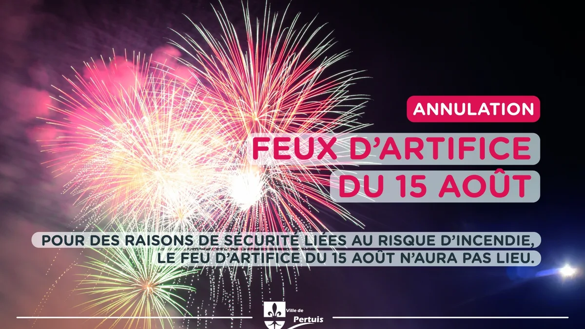 Sécurité civile : l'annulation des feux d'artifice face à l'urgence climatique