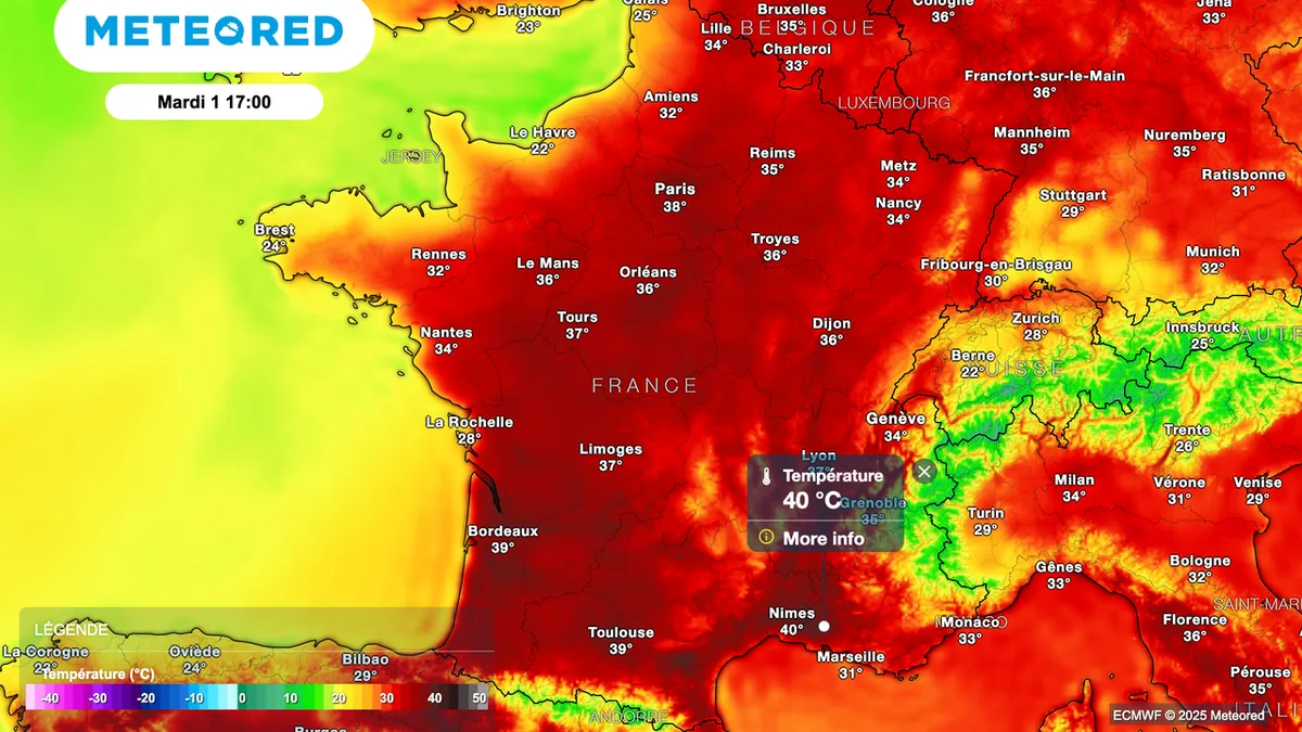 Alerte vigilance canicule : Météo-France prévoit une persistance des fortes chaleurs jusqu'au 14 juillet