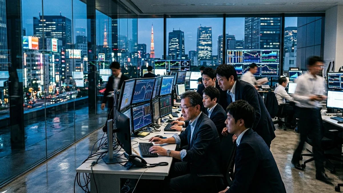 Forte poussée de la Bourse de Tokyo : analyse d'une séance marquée par une hausse de 1,97%
