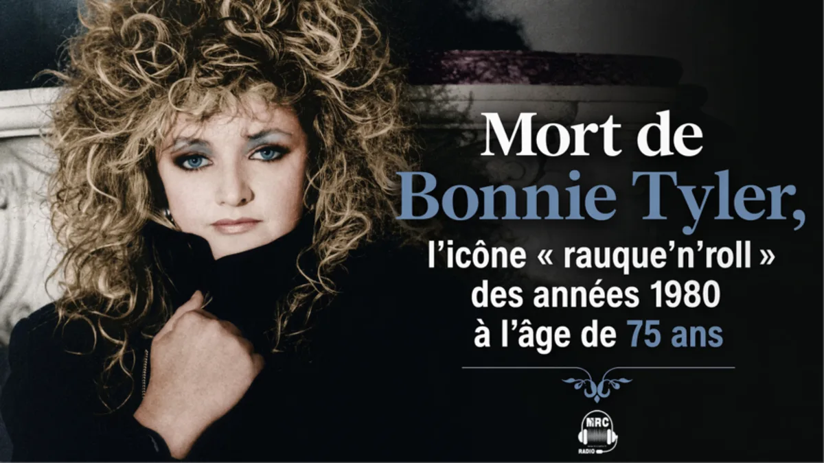 Décès de Bonnie Tyler : la fin d'une icône de la pop-rock britannique
