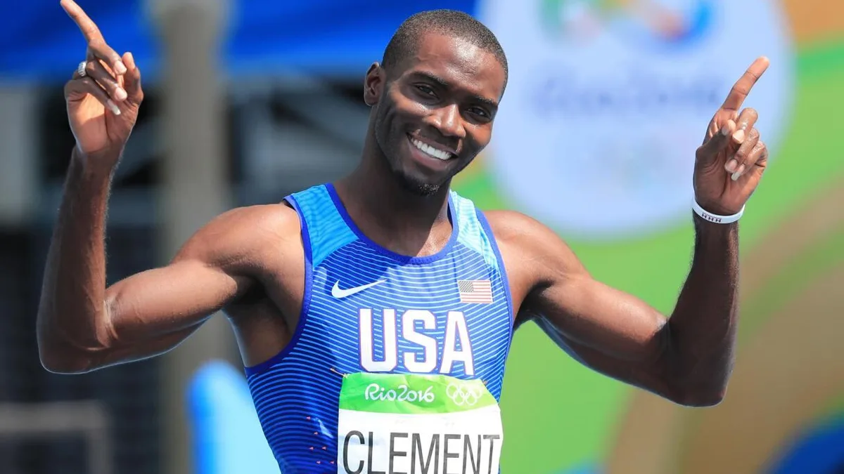 Kerron Clement : l'ascension vers l'or olympique sur le 400 mètres haies