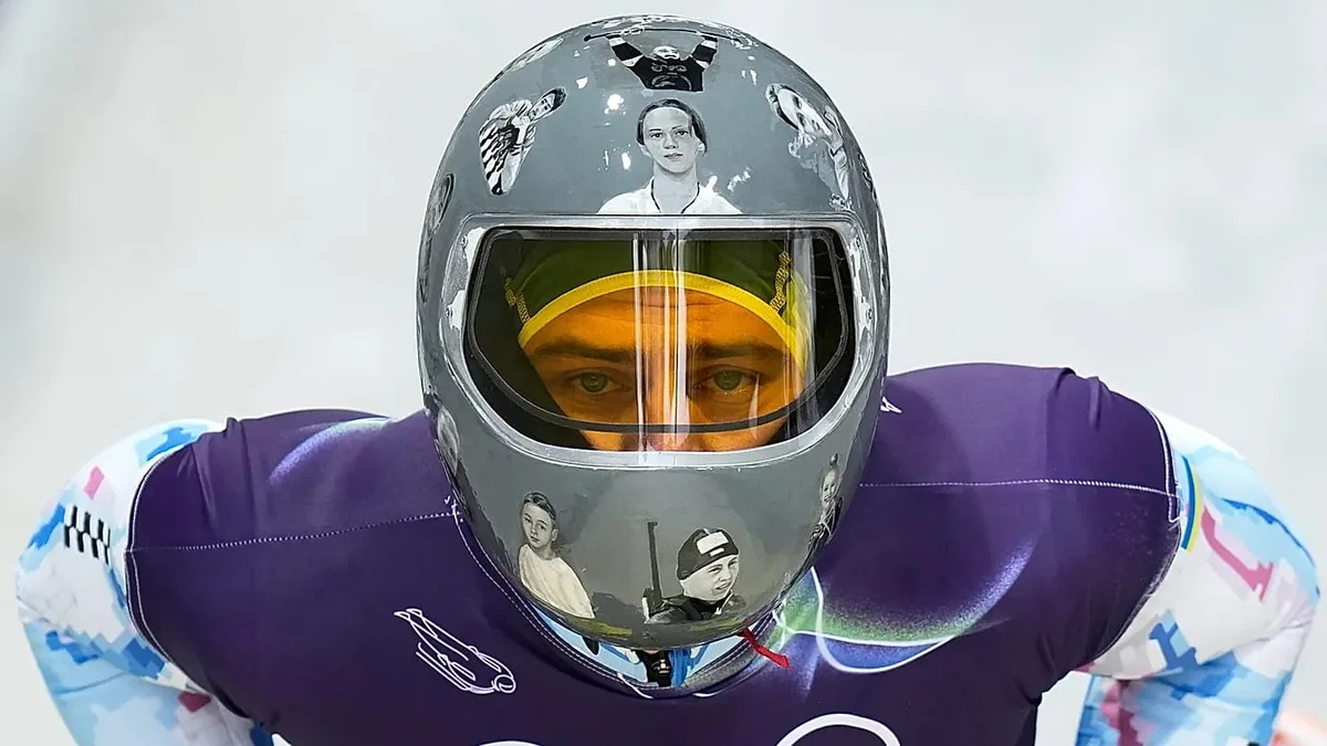Polémique et solidarité : l'invalidation de la performance d'un athlète ukrainien au skeleton suscite l'indignation
