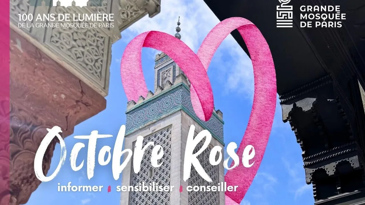 Octobre Rose à la Grande Mosquée de Paris : sensibilisation et information sur le cancer du sein