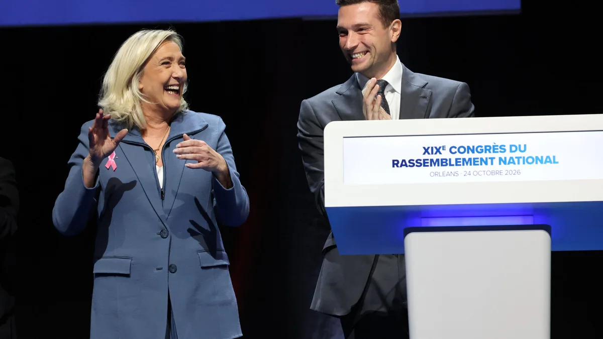 Congrès du RN : Jordan Bardella réélu président, remaniement des instances dirigeantes